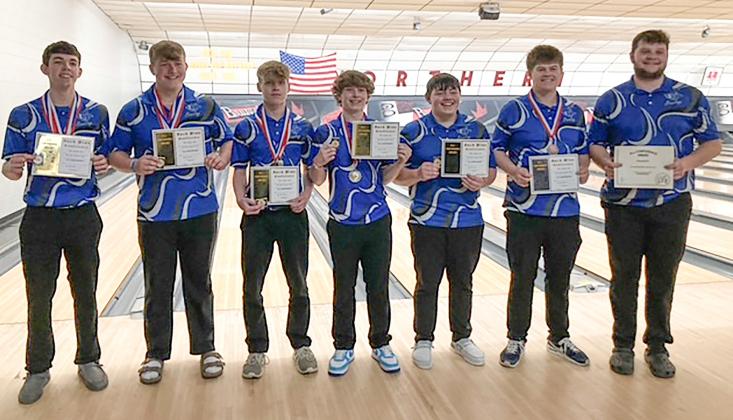 The Gladwin boys’ bowling team dominated the Jack Pine Conference and made it to the semifinals at the state tournament before having a total of six individuals earn All-Conference honors.