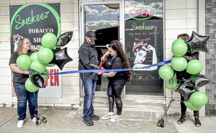 Smokeez Tobacco Shop LLC held their grand opening on Saturday, May 11. They are located at 120 Ross Unit 5, in Beaverton.