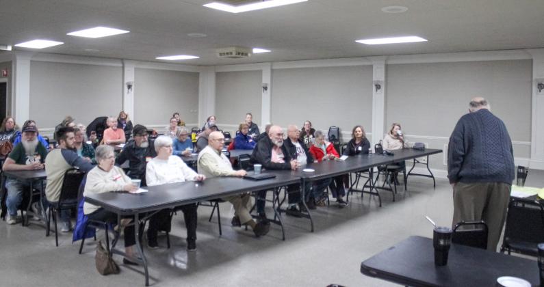 The Gladwin County Community Builders held their second meeting at the Knights of Columbus Hall on Saturday, March 9.