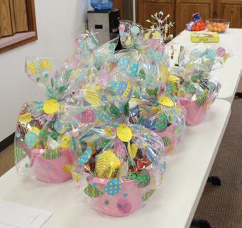 Kid’s Club build Easter baskets for foster kids