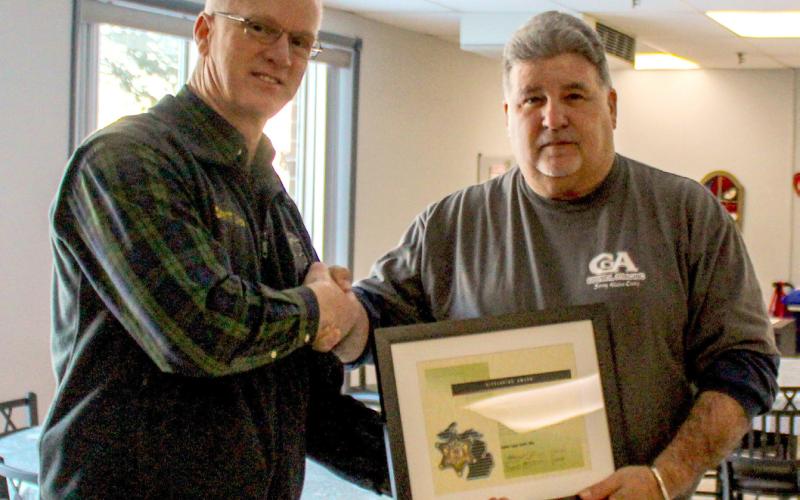 CoA driver awarded Lifesaving Award