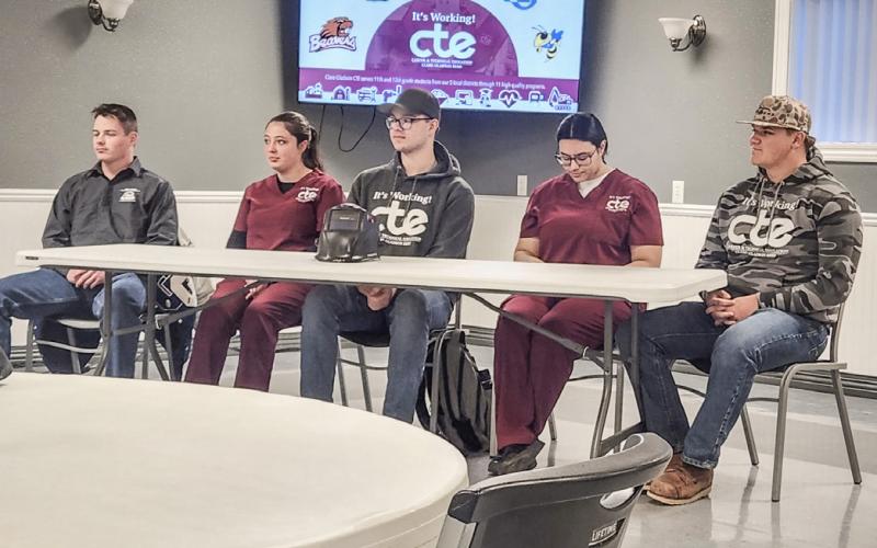CTE STUDENTS ADDRESS LEGISLATIVE FORUM