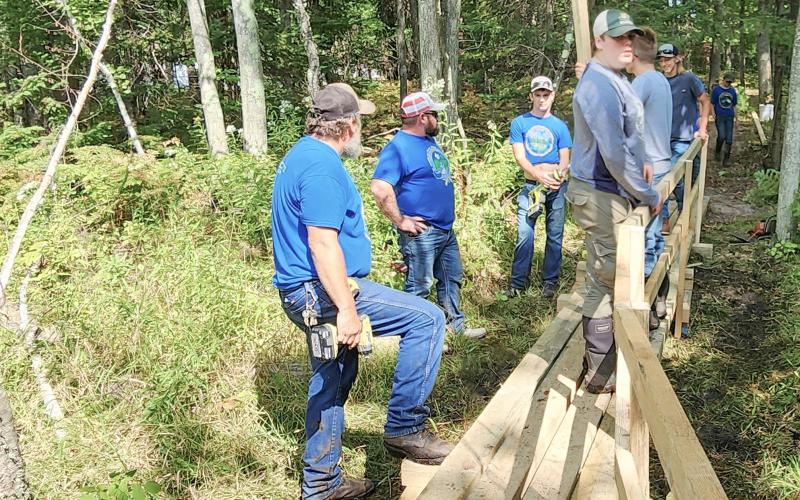 Teen completes project
