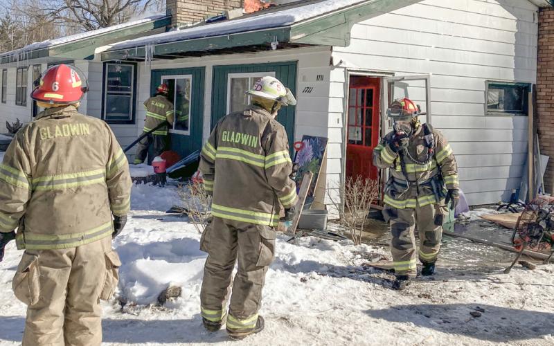 FIREFIGHTERS BATTLE HOUSE FIRE ONWEBER ROAD