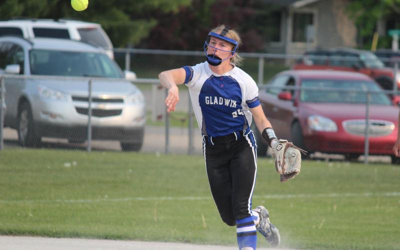 Gladwin softball shares Jack Pine title with Meridian after heart pounding loss to Clare