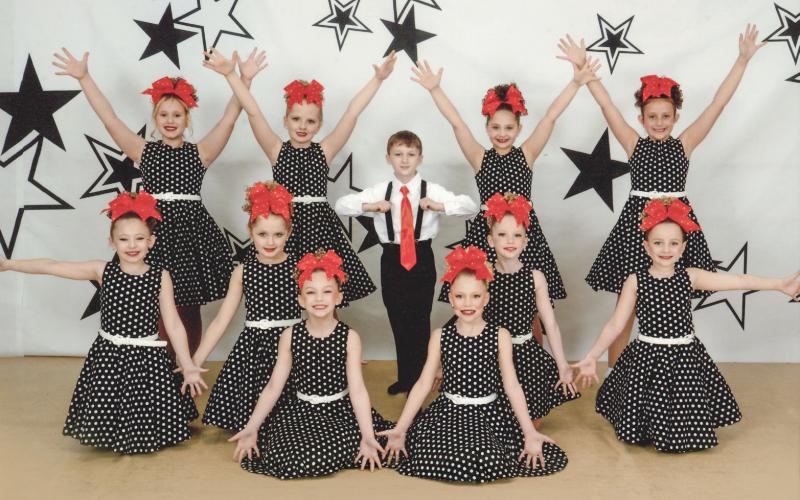 GWSD Petite jazz team, “Born to Hand Jive”, received Superior, Second Overall, and a judges’ award. GLADWIN