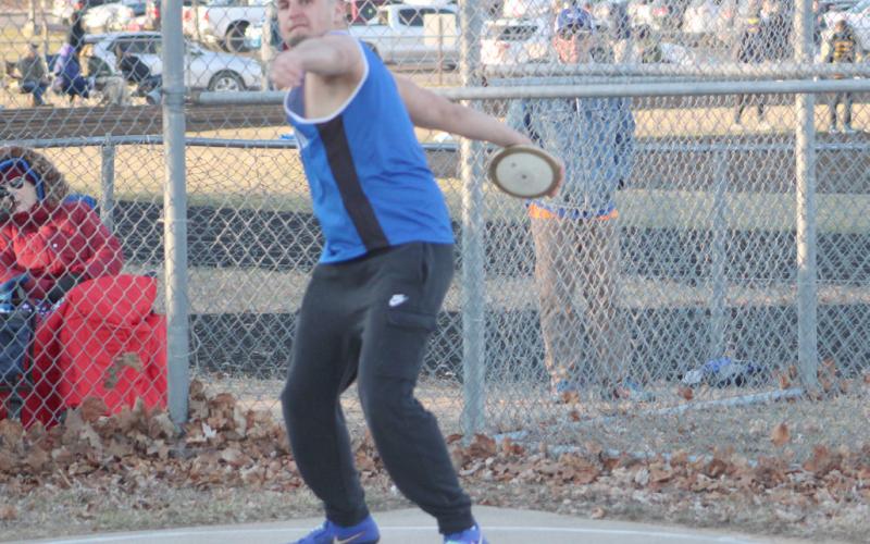 Gladwin’s Harvey Grant qualified to compete in the discus at Saturday’s Division 2 state meet at Hamilton.