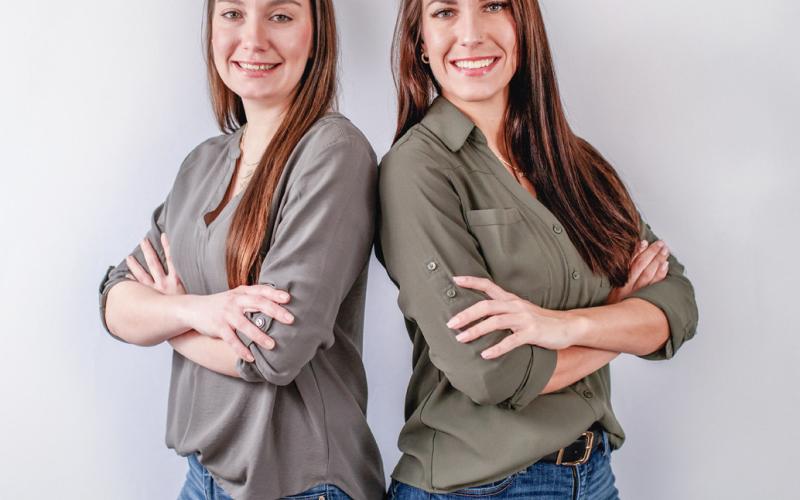 Owners of Simple Sisters Cleaning, Terri (left) and Shawna (right).