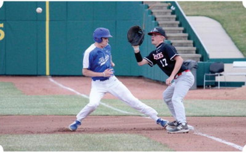 Beaverton looks to catch Gladwin off guard at first base.