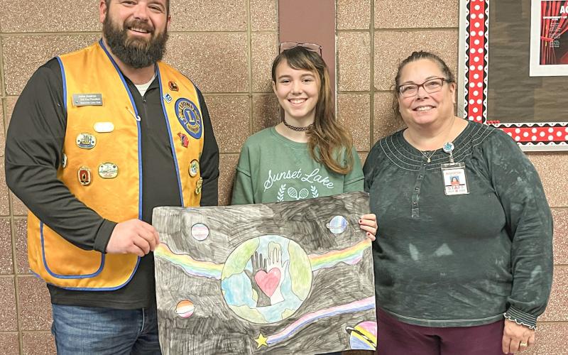 BEAVERTON LIONS CLUB PEACE POSTER WINNER
