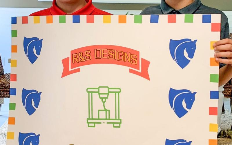 Fifth graders benefit church with their business R&amp;S Designs