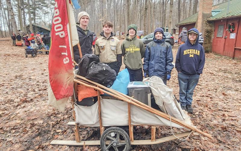 LOCAL SCOUTS ATTEND KLONDIKE RACE