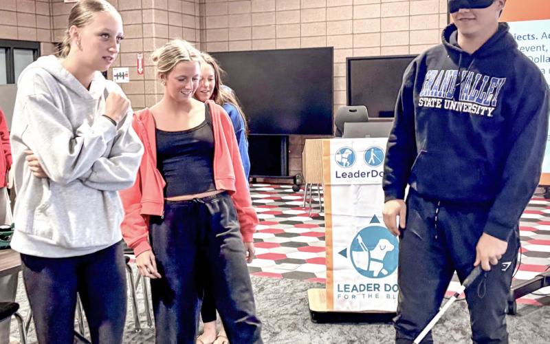 BEAVERTON LEO CLUB HOSTS LEADER DOGS FOR THE BLIND