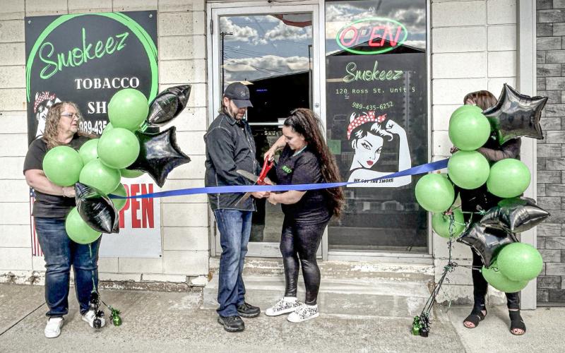 Smokeez Tobacco Shop LLC held their grand opening on Saturday, May 11. They are located at 120 Ross Unit 5, in Beaverton.