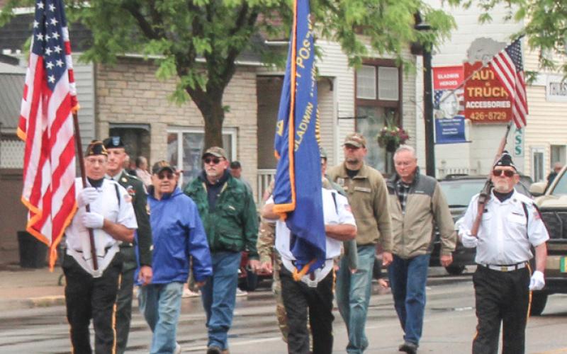 Gladwin County American Legion Post 171 and the Gladwin County Office of Veterans Affairs provided a Memorial Day parade and program in downtown Gladwin in 2024.