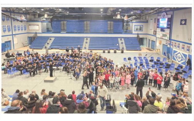 MONSTER CONCERT HELD