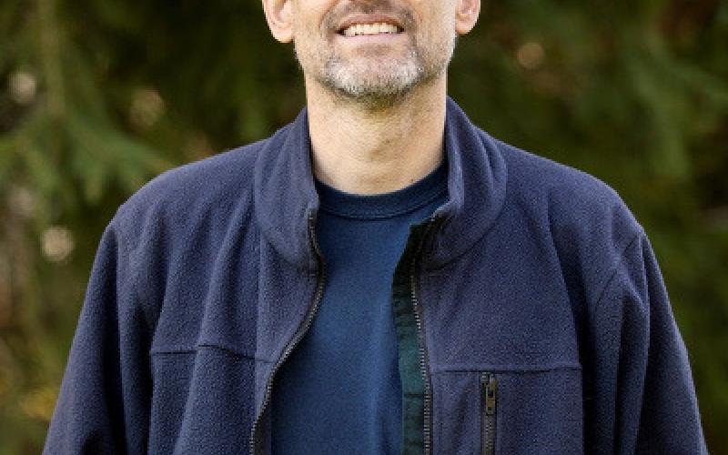 Jesse Randall, director of the Michigan State University Forestry Innovation Center.