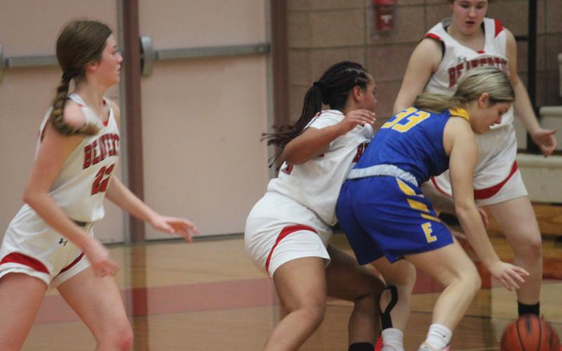 Lady Beavers struggle against aggressive Evart