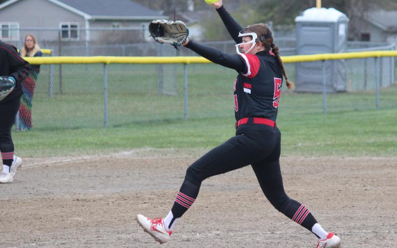 Beaverton pitcher Abby Northrup takes the mound for Beaverton.