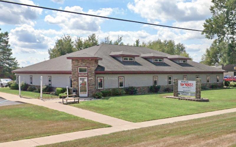 The Michigan Works! Region 7B office is located at 110 Buckeye Street in Gladwin.
