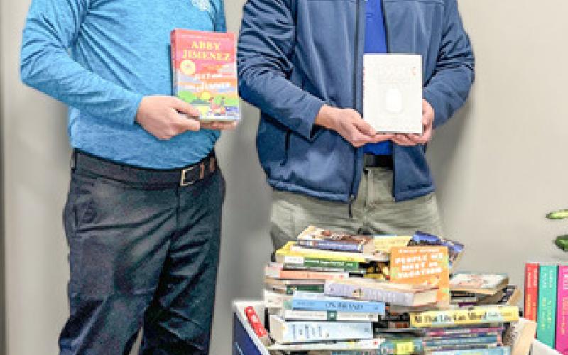Over 1600 Books collected to expand access through Little Free Libraries
