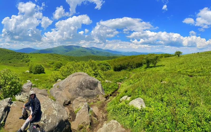 Over mountains and through woods