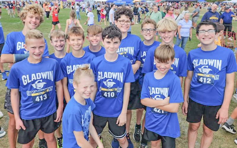 GJHS Boys CC run at Shepherd Bluejay Invitational