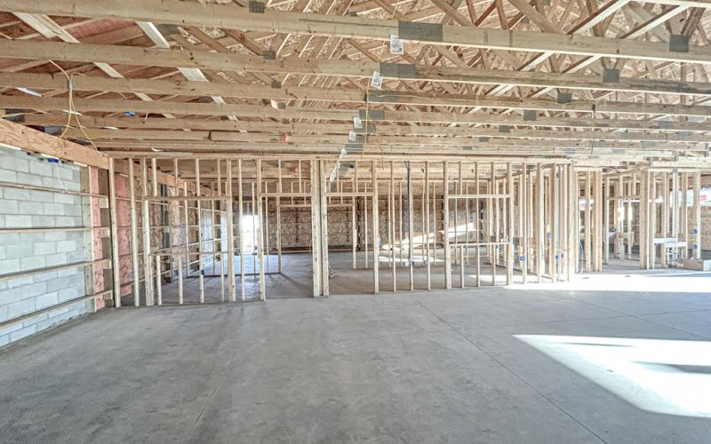 Inside of the expansion at Sacred Heart Mission.