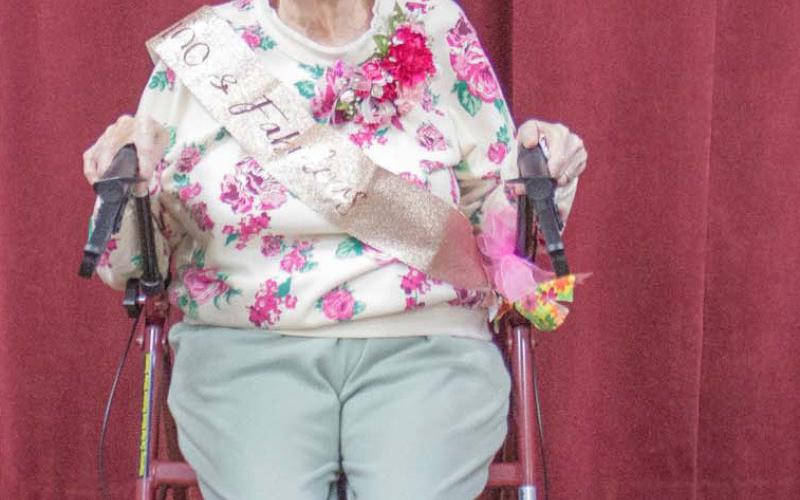 Charlick celebrates her 100th birthday