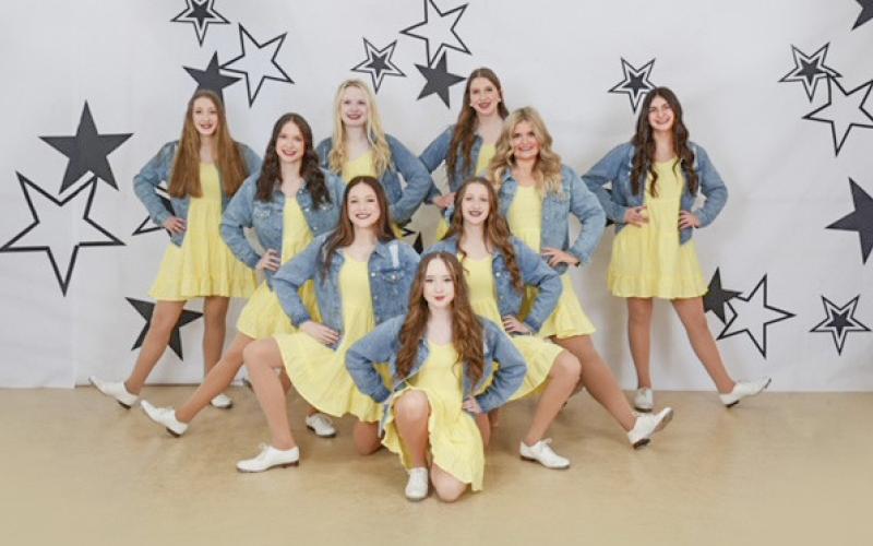 Clog team “Rocky Top” received Diamond, first overall, and a judge’s award.