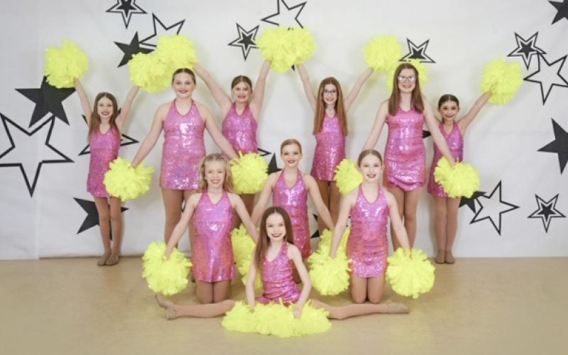 Junior pom team “Feel This Moment” received Platinum and fourth overall.