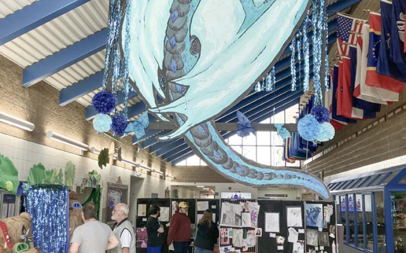 GLADWIN HIGH SCHOOL HOSTS ART SHOW