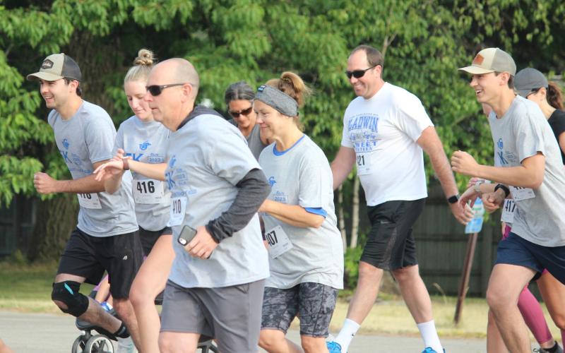 Gladwin boys track host 5K Walk/Run