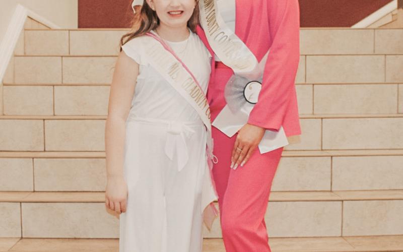 Brenna Randle with Little Miss Addison Robinette. Addison is the daughter of Ciara and Justin Robinette.