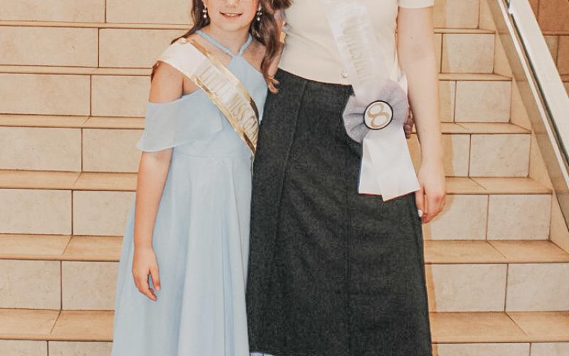Ansley Mausolf with Little Miss Juliette Mausolf. Juliette (and Ansley) are the daughters of David and Jessica Mausolf.