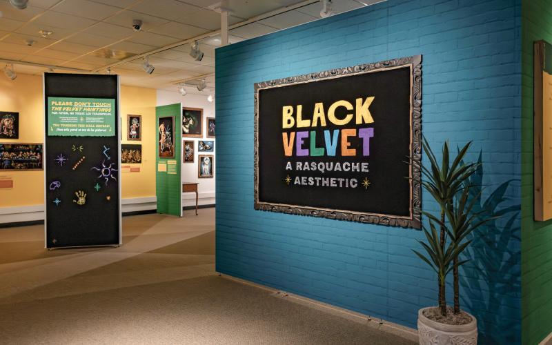 The Michigan History Museum’s new exhibit explores black velvet paintings and their connection to Latino history. The museum’s exhibits team created and designed the exhibit with help from three guest curators, who loaned paintings from their personal collections.