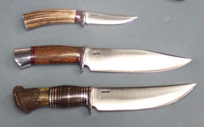 Mike Malosh’s hobby is forging custom knives