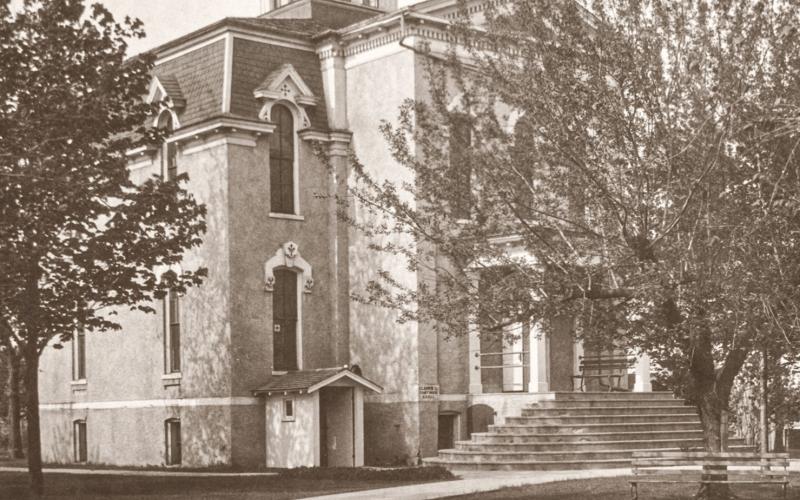 The former Gladwin County Courthouse.