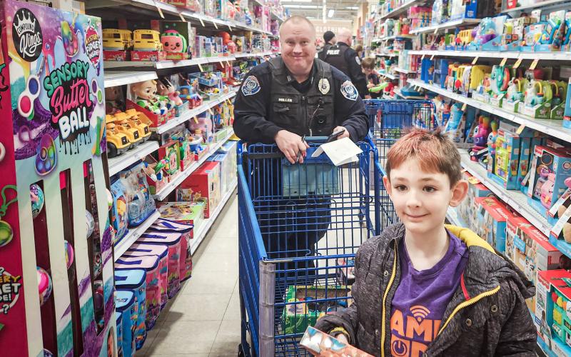 Shop with a Hero held December 14