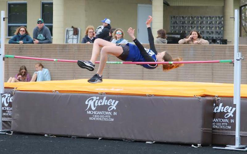Gladwin Jr. High girls track place third in Ogemaw meet