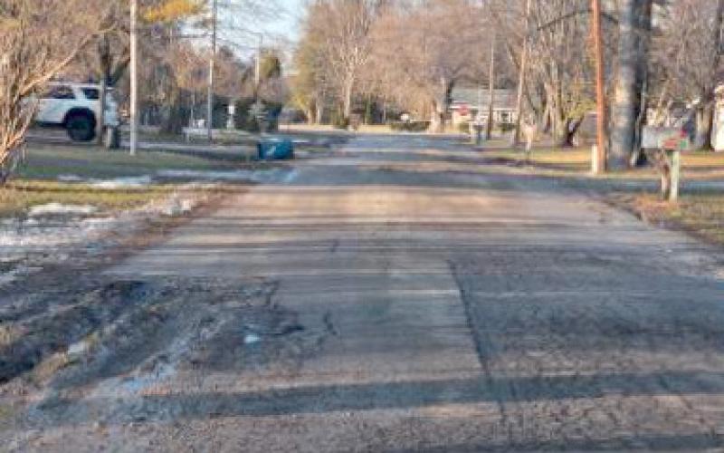 The Beaverton City Council was informed at Monday’s meeting that damage like this to Campbell Street during construction of the Trail of Two Cities Boardwalk will require major repairs.