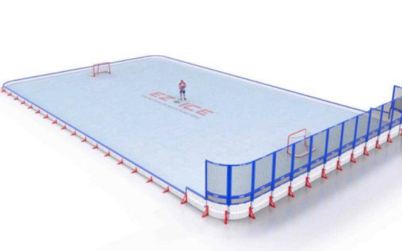 The new pavilion at Ross Lake Park will feature this skating rink next winter, thanks to a grant from the Gladwin County Community Foundation.