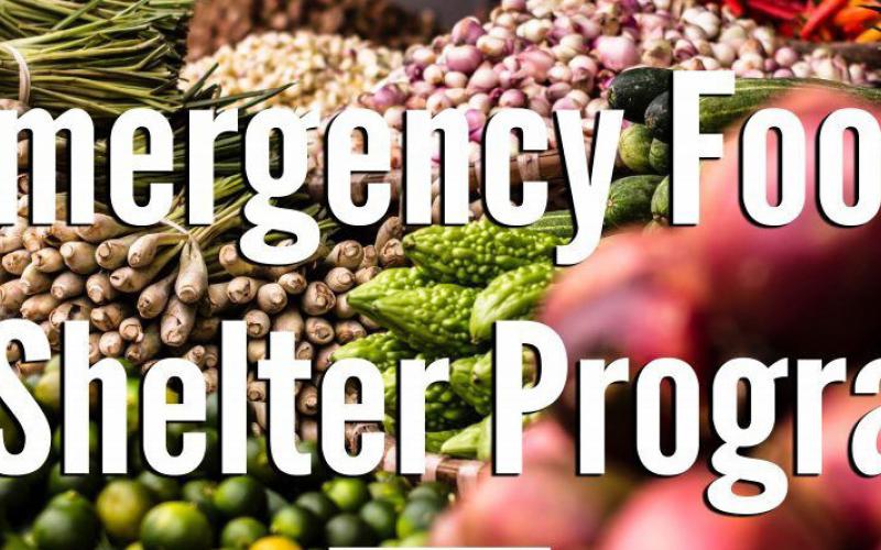 Emergency Food and Shelter Funds available