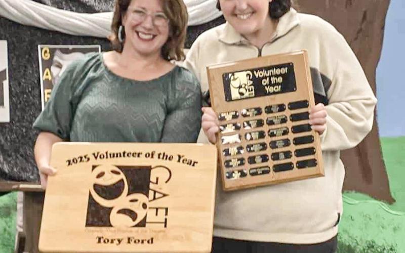 FORD EARNS GAFT VOLUNTEER OF THE YEAR