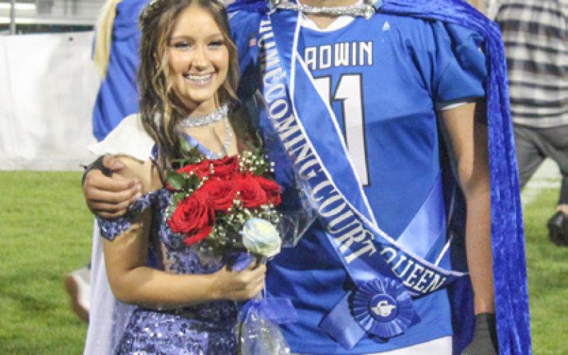 Gladwin’s Homecoming Parade went down W. First St. on October 4. Inset photo, homecoming king and queen Matthew Lechner and Gabby Matthews.
