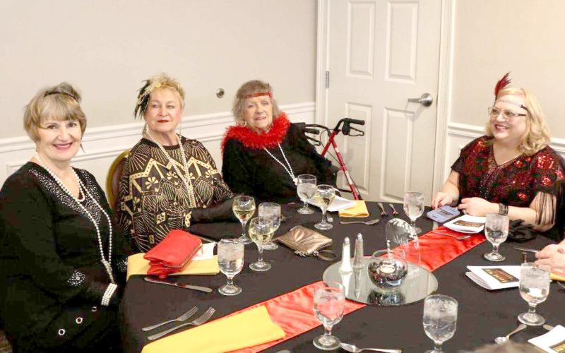 Patrons dressed up while participating in GAFT’s I Love You To Death.