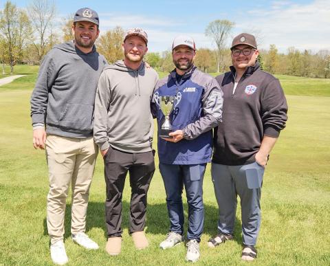 CHAMBER CROWNS GOLF TOURNEY CHAMPS