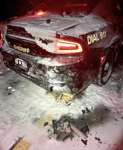 PATROL UNIT STRUCK