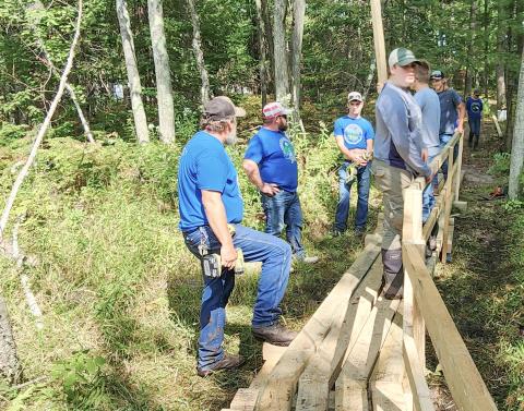 Teen completes project