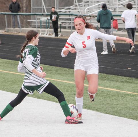Piper Carland and the Beaverton soccer team hit a rough patch, dropping three Jack Pine Conference games last week.